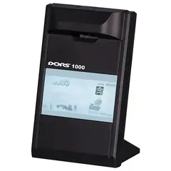 Детектор банкнот DORS 1000 М3, ЖК-дисплей 10 см, просмотровый, ИК-детекция, спецэлемент &quot;М&quot;, черный, FRZ-022087, фото 1