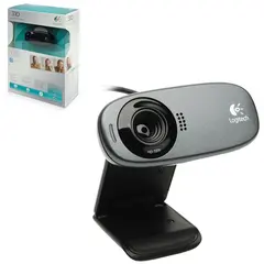 Веб-камера LOGITECH C310, 5 Мпикс., микрофон, USB 2.0, черная, регулируемое крепление, фото 1