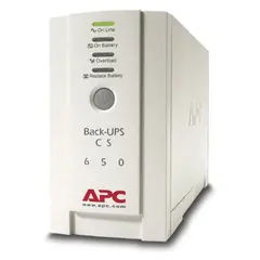 Источник бесперебойного питания APC Back-UPS BK650EI, 650 VA (400 W), 3 розетки IEC 320, белый, фото 1