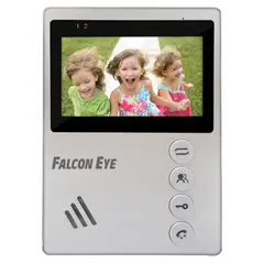 Видеодомофон FALCON EYE Vista, дисплей 4,3&quot; TFT, механические кнопки, белый, 00-00124393, фото 1