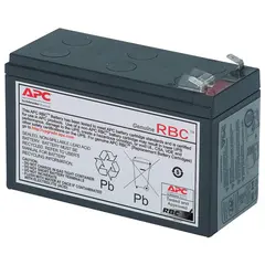 Аккумуляторная батарея для ИБП любых торговых марок, 12 В, 9 Ач, 65х151х94 мм, APC, RBC17, фото 1