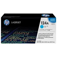 Картридж лазерный HP (Q6001A) ColorLaserJet CM1015/2600 и другие, голубой, оригинальный, 2000 стр., фото 1
