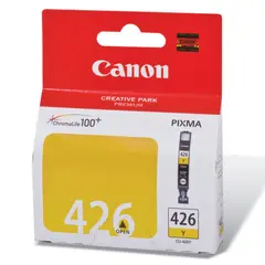 Картридж струйный CANON (CLI-426Y) Pixma MG5140/MG5240/MG6140/MG8140, желтый, оригинальный, 446 стр., 4559B001, фото 1