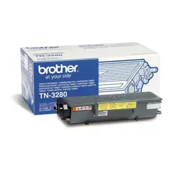 Картридж лазерный BROTHER (TN3280) HL-5340D/5350DN5370W и другие, оригинальный, ресурс 8000 стр., фото 1