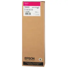 Картридж струйный для плоттера EPSON (C13T694300) Epson SC-T3000/5000/7000 и др., пурпурный, 700 мл, оригинальный, фото 1