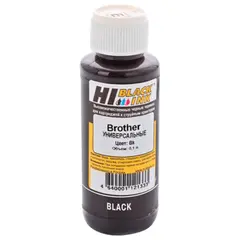 Чернила HI-BLACK для BROTHER универсальные, черные, 0,1 л, водные, 1507010392U, фото 1