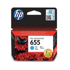 Картридж струйный HP (CZ110AE) Deskjet Ink Advantage 3525/5525/4515/4525 №655, голубой, оригинальный, фото 1