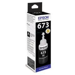 Чернила EPSON (C13T67314A) для СНПЧ Epson L800/L805/L810/L850/L1800, черные, оригинальные, фото 1