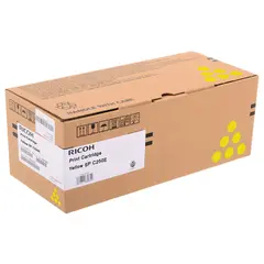 Тонер-картридж лазерный RICOH (SP C250E) SPC250/C260/C261/C260/C261, желтый, оригинальный, ресурс 1600 стр., 407546, фото 1