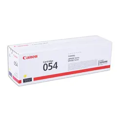 Картридж лазерный CANON (054Y) для i-SENSYS LBP621Cw/MF641Cw/645Cx, желтый, ресурс 1200 страниц, оригинальный, 3021C002, фото 1