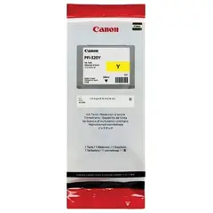 Картридж струйный CANON (PFI-320Y) для imagePROGRAF TM-200/205/300/305, желтый, 300 мл, оригинальный, 2893C001, фото 1