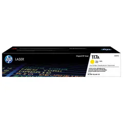 Картридж лазерный HP (W2072A) для HP Color Laser 150a/nw/178nw/fnw, желтый, ресурс 700 страниц, оригинальный, фото 1