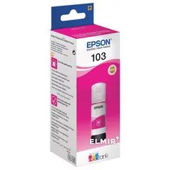 Чернила EPSON (C13T00S34A) для СНПЧ EPSON L3100/L3101/L3110/L3150/L3151/L1110, пурпурный, ОРИГИНАЛЬНЫЕ, фото 1