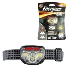 Фонарь налобный светодиодный ENERGIZER Headlight Vision HD + Focus, 5хLED, питание 3хААА (в комплекте), E300280702, фото 1