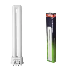 Лампа люминесцентная OSRAM DULUX S/E 11W/21-840, 11 Вт, U-образная, холодный белый свет, цоколь 2G7, фото 1