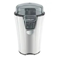 Кофемолка SCARLETT SC-010, мощность 180 Вт, вместимость 40 г, пластик, белая, фото 1