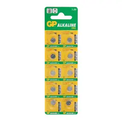 Батарейка GP Alkaline 192 (G3, LR41), алкалиновая, 1 шт., в блистере (отрывной блок), 4891199015533, фото 1