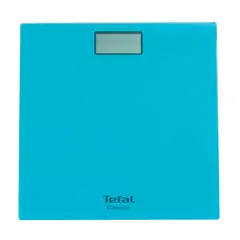Весы напольные TEFAL PP1133, электронные, вес до 160 кг, квадратные, стекло, голубые, фото 1