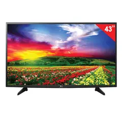 Телевизор LG 43LJ510V, 43&quot; (108 см), 1920х1080, Full HD, 16:9, черный, фото 1