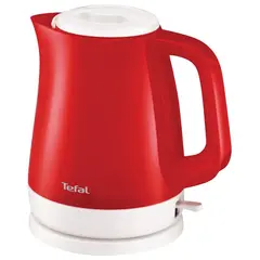 Чайник TEFAL KO151530, 1,5 л, 2400 Вт, закрытый нагревательный элемент, пластик, красный, фото 1