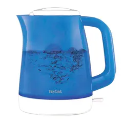 Чайник TEFAL KO151430, 1,5 л, 2400 Вт, закрытый нагревательный элемент, пластик, синий, фото 1