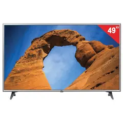 Телевизор LG 49LK6100, 49&quot; (124 см), 1920x1080, Full HD, 16:9, Smart TV, Wi-Fi, серый, фото 1