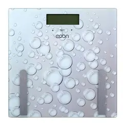 Весы напольные диагностические ECON ECO-BS011, электронные, вес до 180 кг, квадратные, стекло, белые, фото 1