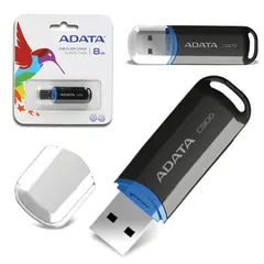 Флэш-диск 8 GB, A-DATA Classic C906, USB 2.0, черный, AC906-8G-RBK, фото 1