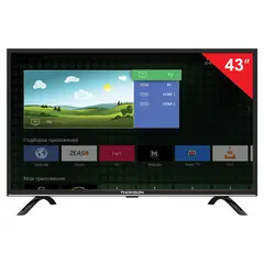 Телевизор THOMSON T43FSL5130, 43&quot; (109 см), 1920х1080, Full HD, 16:9,Smart TV,Android,Wi-Fi, черный, фото 1