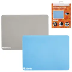 Коврик для мыши DEFENDER Notebook microfiber, микрофибра+sbr, 300х225х1,2 мм, 2 цвета, 50709, фото 1