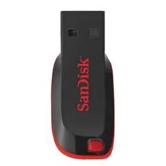 Флэш-диск 16 GB, SANDISK Cruzer Blade, USB 2.0, черный, SDCZ50-016G-B35, фото 1
