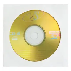 Диск CD-R VS, 700 Mb, 52х, бумажный конверт, фото 1