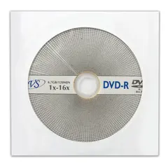 Диск DVD-R VS, 4,7 Gb, 16x, бумажный конверт, фото 1