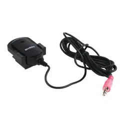 Микрофон-клипса SVEN MK-150, кабель 1,8 м, 58 дБ, пластик, черный, SV-0430150, фото 1