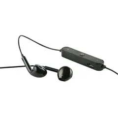 Наушники с микрофоном (гарнитура) RED LINE BHS-01, Bluetooth, беспроводые, черные, УТ000013644, фото 1
