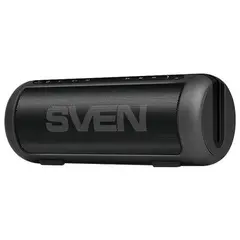 Колонка портативная SVEN PS-250BL, 1.0, 10 Вт, Bluetooth, FM-тюнер, USB, microUSB, черная, SV-015046, фото 1