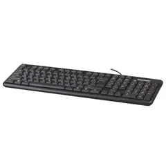 Клавиатура проводная SONNEN KB-8136, USB, 107 клавиш, черная, 512651, фото 1