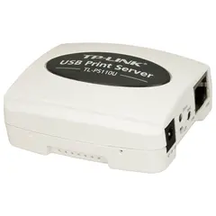 Принт-сервер TP-LINK TL-PS110U, USB 2.0, 1x100 Мбит, компактный корпус, индикаторы работы, фото 1