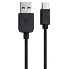 Кабель USB-micro USB 2.0, 1 м, RED LINE, для подключения портативных устройств и периферии, черный, УТ000002814, фото 1