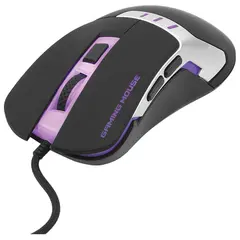 Мышь проводная игровая GEMBIRD MG-520, USB, 5 кнопок + 1 колесо-кнопка, оптическая, черная, фото 1