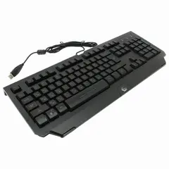 Клавиатура проводная игровая GEMBIRD KB-G300L, USB, 104 клавиши, с подсветкой, черная, фото 1