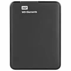 Диск жесткий внешний HDD WESTERN DIGITAL Elements 2TB 2.5&quot;, USB 3.0, черный, WDBMTM0020BBK-EEUE, фото 1