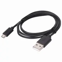 Кабель USB2.0-micro USB, 1м, SONNEN Economy, медь, для передачи данных и зарядки, черный, 513115, фото 1