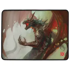Коврик для мыши игровой DEFENDER Dragon Rage M, ткань+резина, 360x270x3 мм, 50558, фото 1