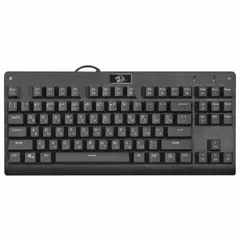 Клавиатура проводная REDRAGON Dark Avenger, USB, 87 клавиш, с подсветкой, черная, 750, 75087, фото 1