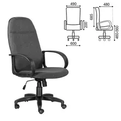 Кресло офисное &quot;Эквадор&quot;, CH 312, ткань, серое, фото 1