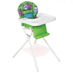 Кресло детское для кормления ДЭМИ КДС.03, съемный столик, цвет салатовый/белый, фото 1