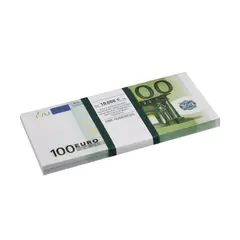 Деньги шуточные &quot;100 евро&quot;, упаковка с европодвесом, AD0000044, фото 1