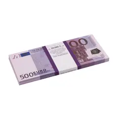 Деньги шуточные &quot;500 евро&quot;, упаковка с европодвесом, AD0000064, фото 1