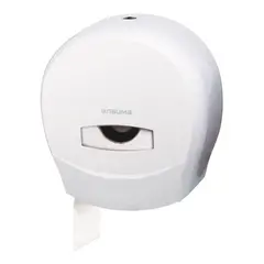 Диспенсер для туалетной бумаги ЛАЙМА PROFESSIONAL (Система T2), малый, белый, ABS-пластик, 601427, фото 1